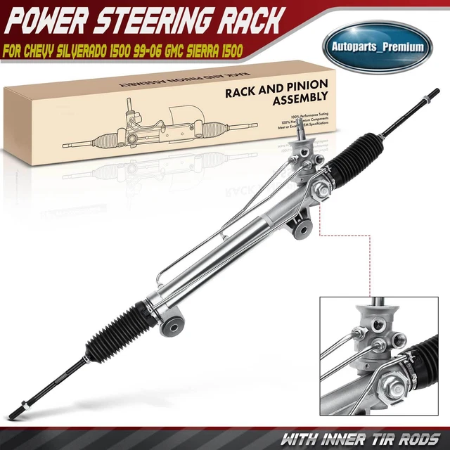 POWER STEERING RACK and Pinion for Chevy Silverado GMC Sierra 1500 1999