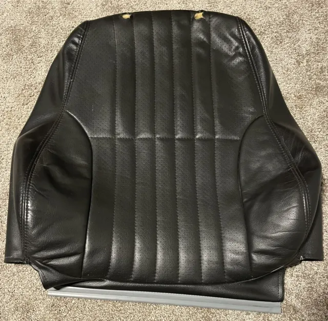 1997-02 Pontiac Firebird Trans Am Ebony Leather Ebony Upper Seat Cover