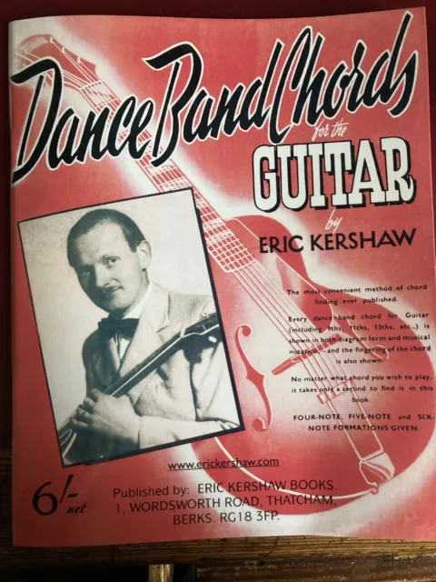 Dance Band Chords For The Guitar Music By Eric Kershaw Brand New. A Jazz Must
