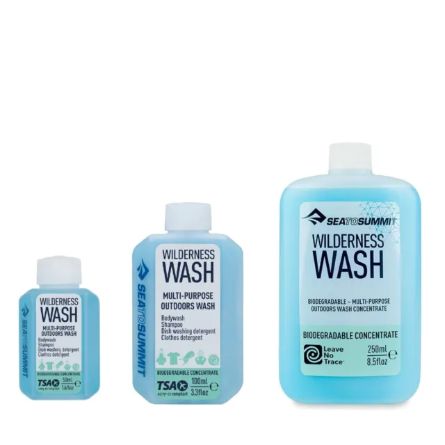 Sea To Summit Wilderness Wash Multi-Purpose Concentrate Biodegradable Detergent