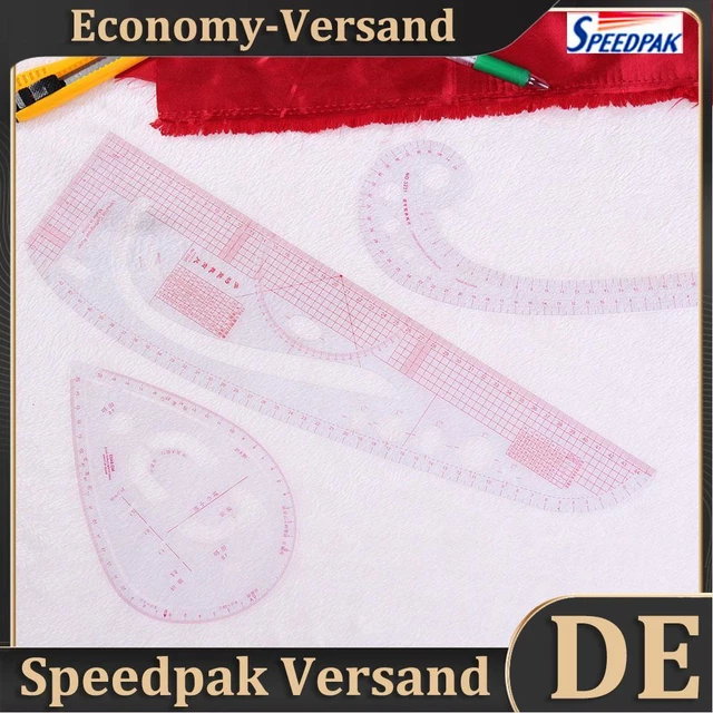 6pcs/Set DIY Multifunktions Quilting Naht nähen Patchwork Zeichnung Herrscher