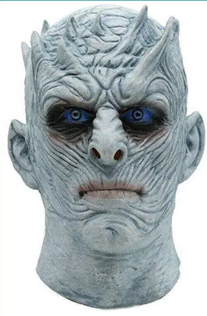 Game Of Thrones The Night King Full Mask Cosplay ARYA JON SNOW WINTER IS COMING