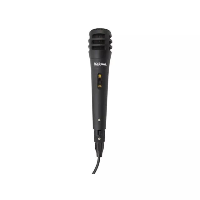 Karma Dm 520 Microfono Gelato Per Karaoke Microfono Canta Tu Con Cavo 3Mt Jack