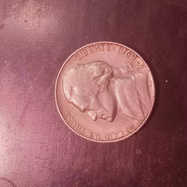 Rare 1969 D-stamp FS Nickel 3