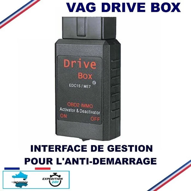 Drive Box antidémarrage Immo off désactiver prévu pour VW AUDI SKODA EDC15 ME7