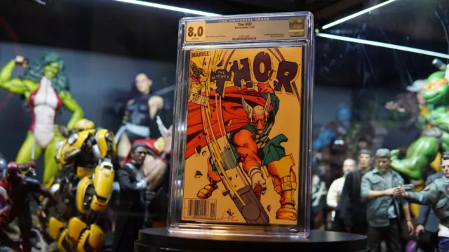 CGC 8.0 THE MIGHTY THOR #337 CGC 8.0 White Pages First App of Beta Ray Bill
