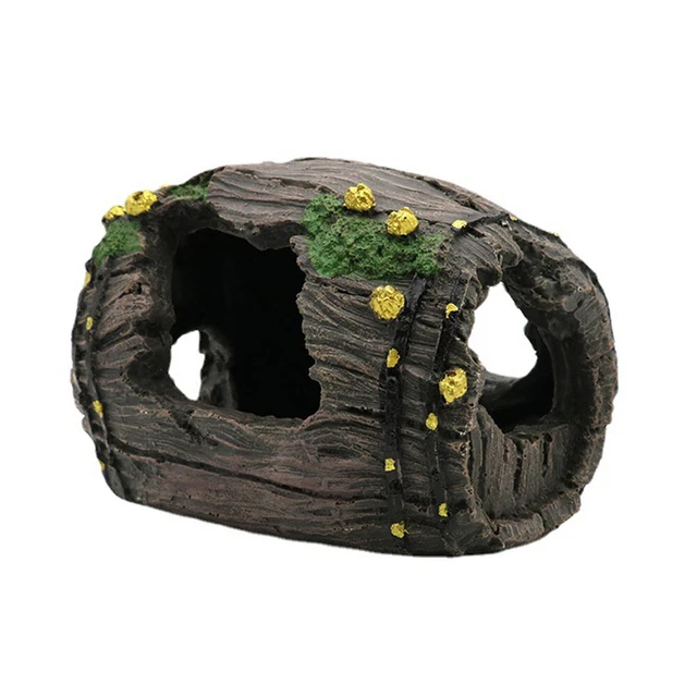 Simulation Stone Cave Resin Fish Tank Shrimp Home Aquarium Landscape DIY Decor