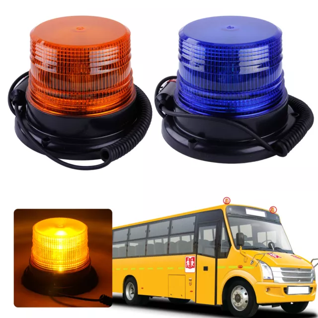 12V LED Flash Light Warning Beacon Strobe Emergency Alarm Lamp Car Truck Bus lp