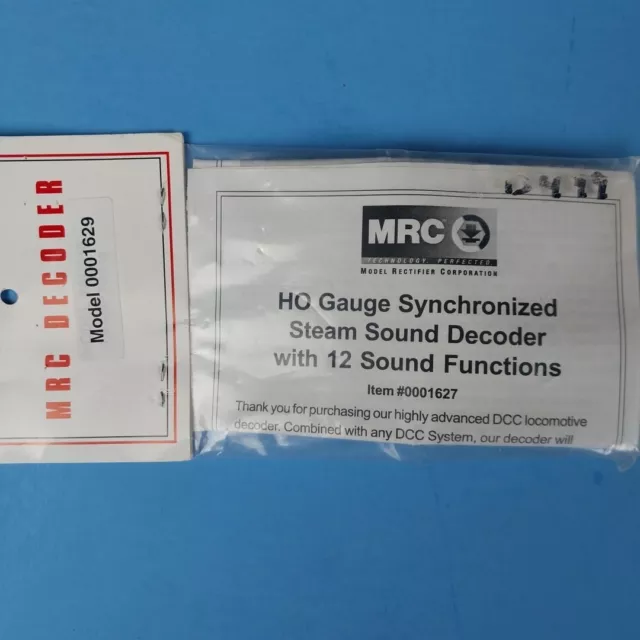 MRC HO Gauge Steam Sound Decoder New in Package 0001629