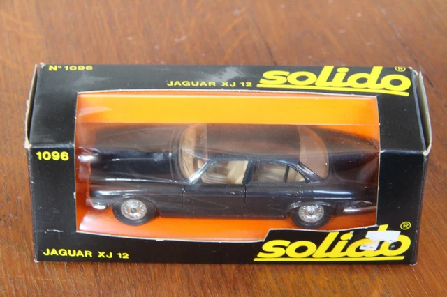 Jaguar XJ 12  1/43 Solido 1096 neuve dans sa boîte d'origine