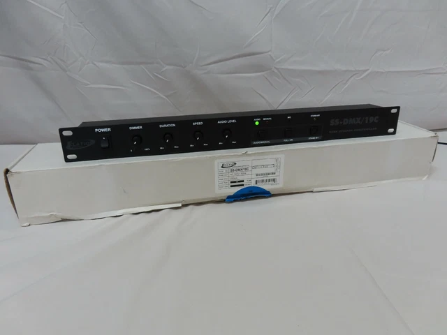 American DJ Elation SS-DMX/19C DMX Lighting Controller Rack Mount