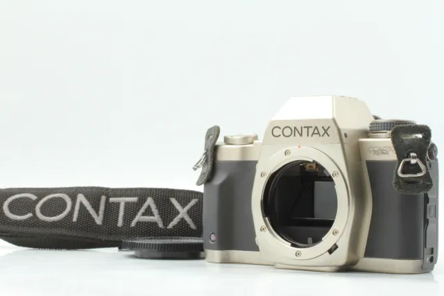 N MINT Contax Aria 70th Anniversary Model 35mm SLR Film Camera Strap From JAPAN