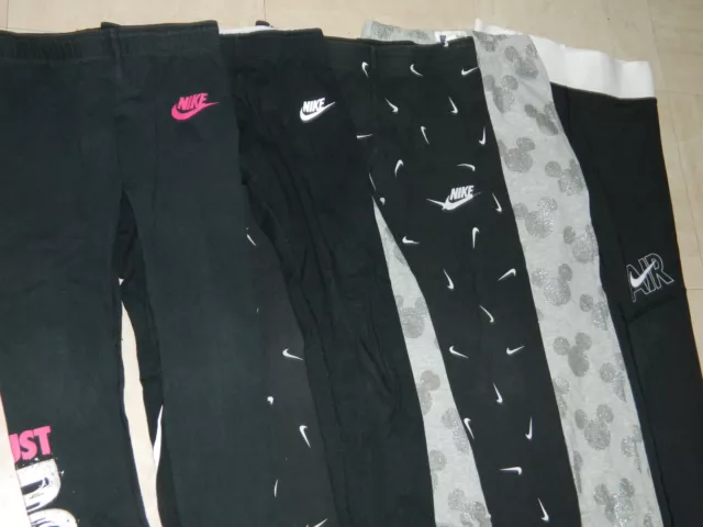 Girls Nike Air Leggings Clothes Bundle age 8/9 Years Slim Fit Good Used
