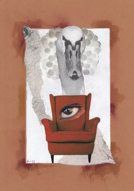 Collage ORIGINALE - Pezzo unico! - f.to cm.21x29,7 - Fai più bella la tua casa!