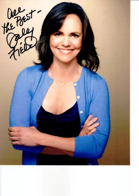 Sally Field Signed 8x10 Autographed Photo Forrest Gump Mrs Doubtfire Actress #01