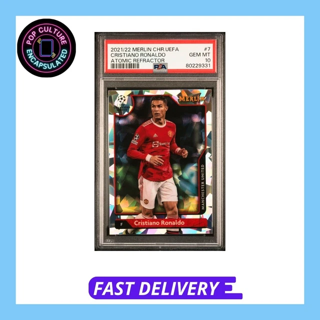 2021/22 MERLIN CRISTIANO Ronaldo Rifrattore Atomico Numerato 060/250 ...