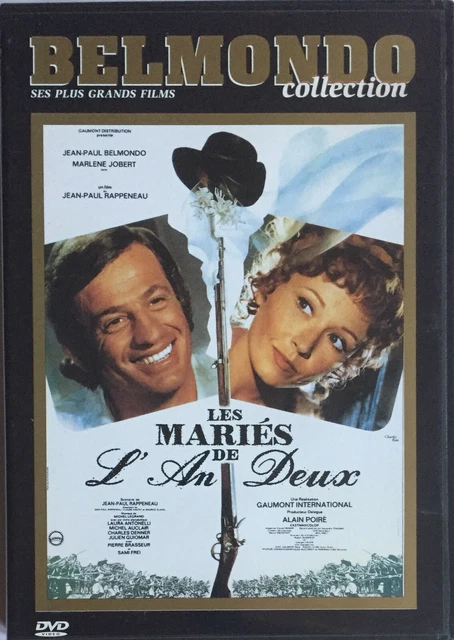 📀 Dvd - Les Mariés De L’an Deux (1971)🍿🎬 Jean Paul Belmondo / Marlène Jobert