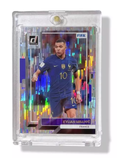 2022 3R Qatar World Cup FIFA #162 KYLIAN MBAPPE France Soccer Sticker FOIL