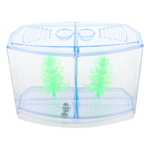 Shrimp Farming Tank Acrylic Baby Goldfish Container Tanks Aquariums 10 Gallon