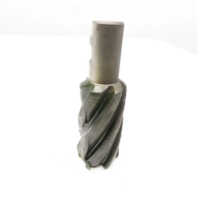 YWM 2" Diam. 6 Flute Spiral Roughing End Mill HSS 1-1/4" Weldon 4" LOC