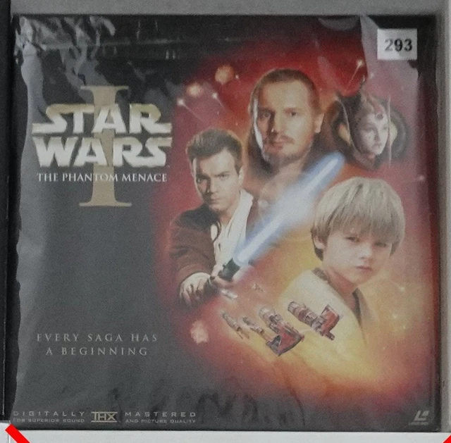 LASERDISC: STAR WARS Episode I The Phantom Menace PILF-2830