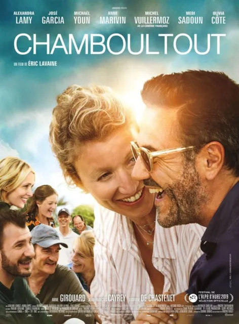 Affiche de cinéma pliée " CHAMBOULTOUT " Format 120X160 cm