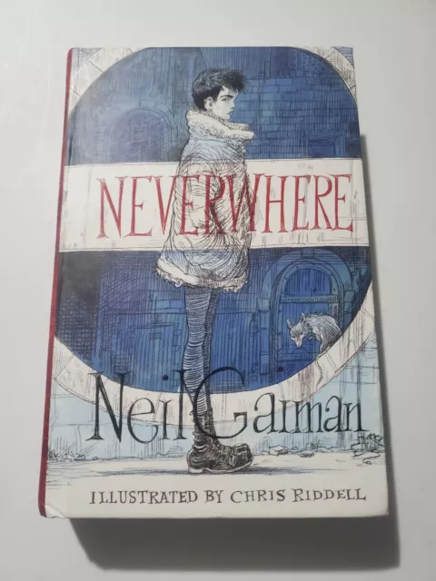 Neverwhere Illustrated Edition by Neil Gaiman (2017, Hardcover)