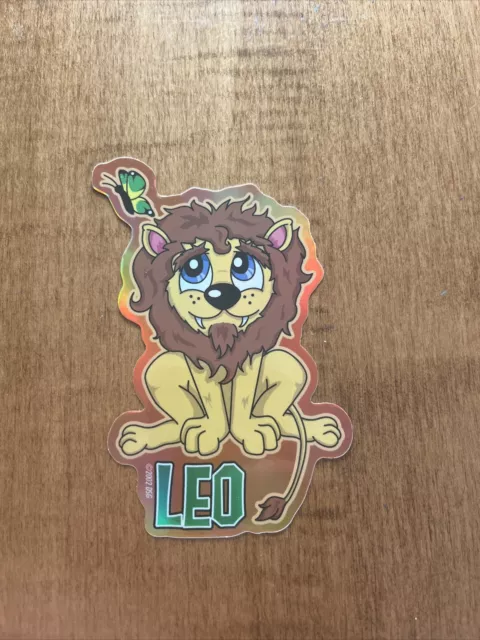 ZODIAC SIGN--LEO--NEW--Vintage--Prismatic Vending Machine Sticker