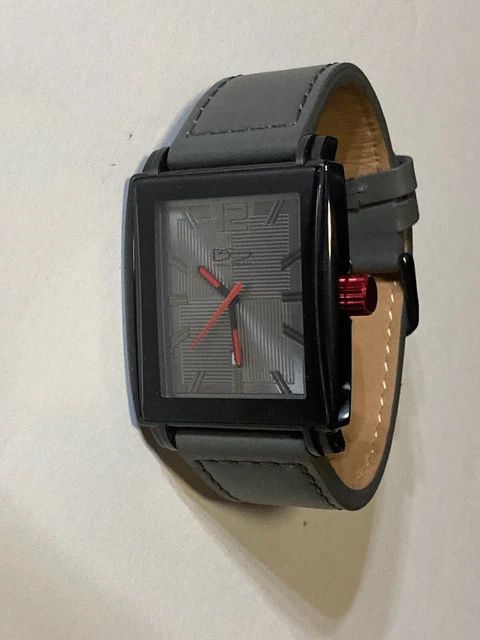 Daniel Steiger Elektra Luxury Red Stainless Steel Leather Watch