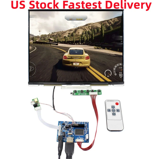 10.4" IPS LCD Screen 1024x768 LTD104EDZS work with H DMI AV LCD Controller Board