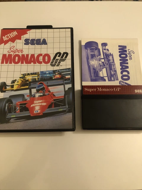 Super Monaco GP Sega Master System verpackt PAL getestet versandkostenfrei