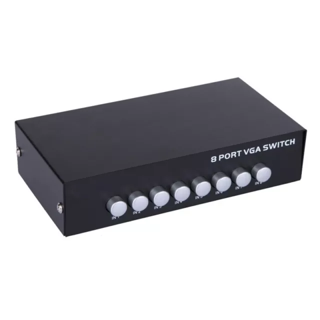 for 8 Port VGA Switch without USB 8 Input 1 Output VGA Video Selector