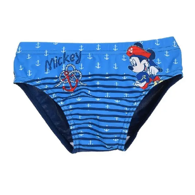 Costume Mare Mickey Mouse Disney Topolino Slip Mutandina Neonato 12/36 Mesi-0019