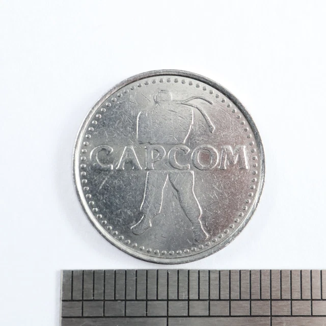 STREET FIGHTER CAPCOM Metal Coin Medal Retro Vintage Japan Ryu EUR 33 ...