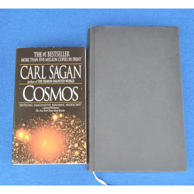 2 Books, Carl Sagan - Cosmos Pb, Stephen Hawking, Brief Answers to Big Questions