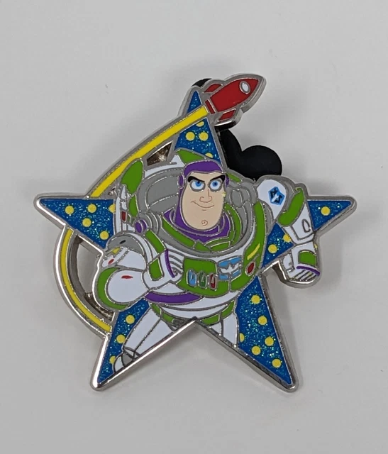 BUZZ LIGHTYEAR TOY Story Heroes vs Villains Mystery Set Disney Pin LR