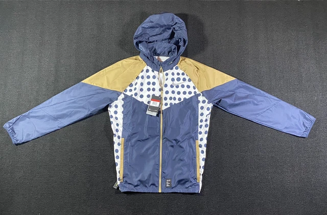 NIKE AIR CODY Windrunner Jacket Blue White. Sz L $120 $109.99 -