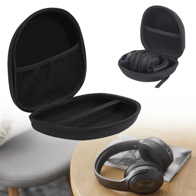 Hard Earphone Storage Bag Headphone Box Headset Carrying Case Portable Universal