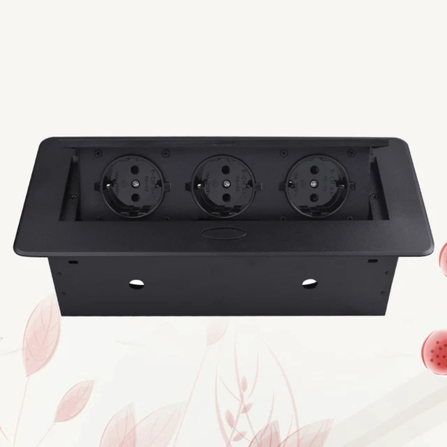 TABLE POWER CONNECTIVITY Box Power Socket Conference Table Usb Charger ...