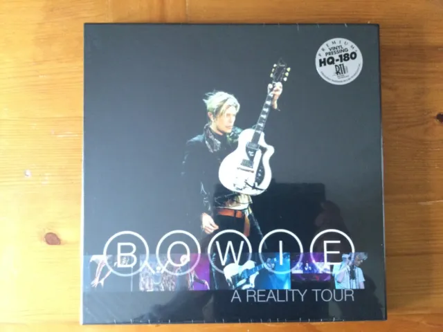 David Bowie - A Reality Tour Vinyl LP 3LP BOX SET HQ-180 FRM-88272 - SEALED