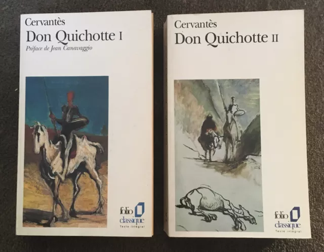 CERVANTES, DON QUIXOTE Volumes 1-2, Full Text, 1995 Folio, VGC $19.36 ...