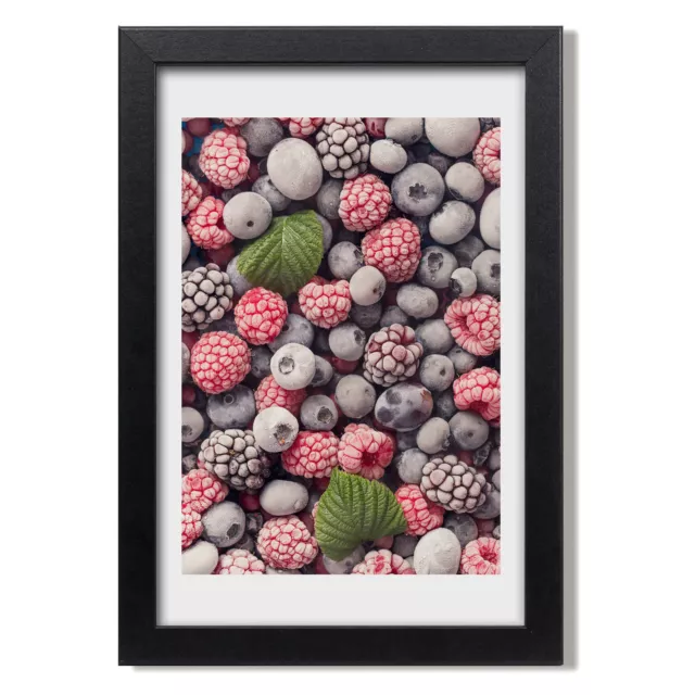 Tulup Photo 20x30cm Cadre Le salon MDF Décor Fruit congelé