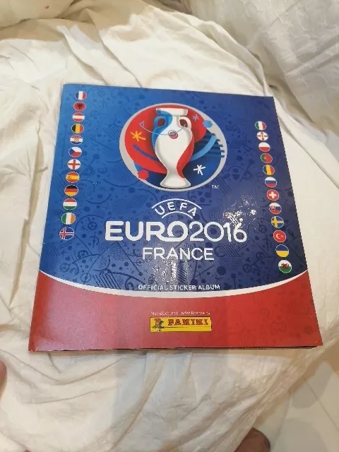 Panini Euro 2016 France Sticker Album Complete