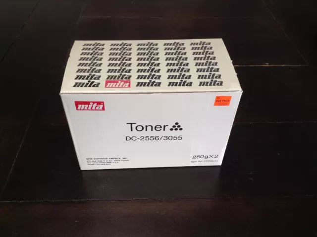 Mita DC-2556/3055 Toner Cartridge in Box - New - 2 cartridges in box