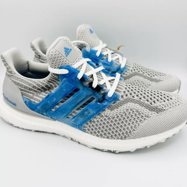 adidas UltraBoost DNA 5.0 Grey Pulse Blue Men's Sizes GV8714 Running Shoes