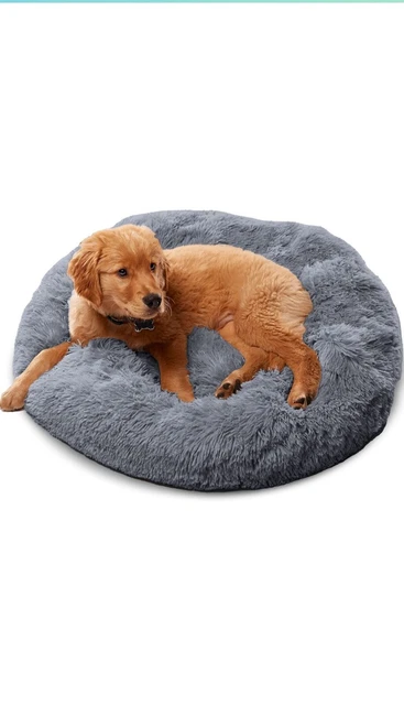 Active Pets Plush Calming Dog Bed Donut Dog Bed for Small Dogs Medium & Large...