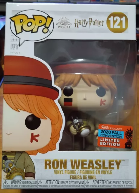 HARRY POTTER RON Weasley With Howler #71 Pop Vinyl - Pre Owned In