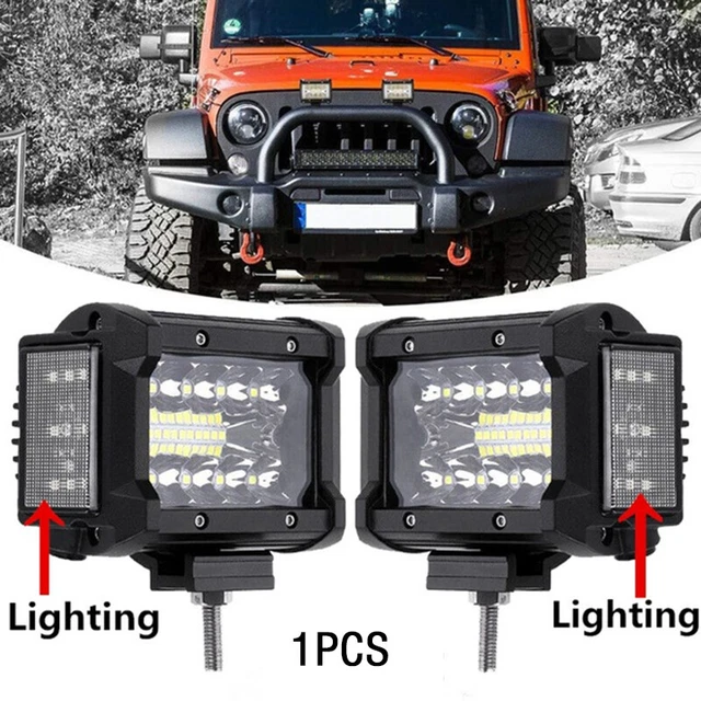 Luce di lavoro LED 4 pollici 108 W lato luminosa barra luminosa auto fuoristrada luce F.H7