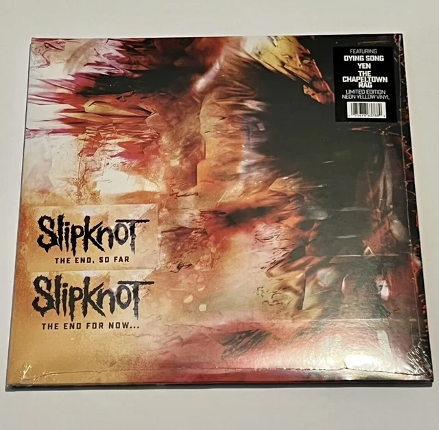 (ERROR)!!! SLIPKNOT THE End, So Far Limited Edition Neon Yellow Vinyl