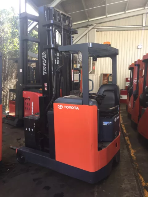 Toyota 6Fbre16 Electric Reach Truck 6-8M Lift New Battery $14999+Gst Negotiable 2